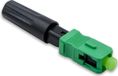 Qoltec SC/APC glasvezel snelconnector | Singlemode | 3,0 mm