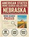 Nebraska Nebraska Word Search Puzzle Book: Large Print State Themed Puzzles for Adults and Seniors: Explore Local Cities, History, Facts, Folklore & Legends with Alphabetical Word Lists