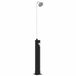 vidaXL Zonne douche met douchekop 20 l PVC, ABS, zinklegering Zwart
