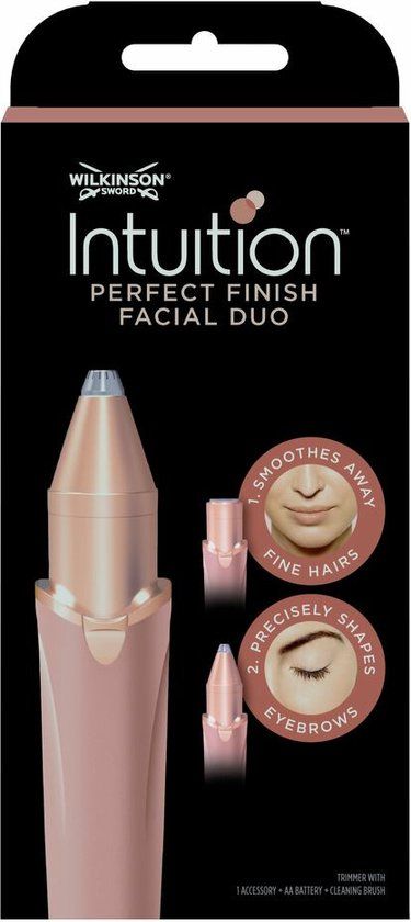 Wilkinson Sword Intuition Perfect Finish Facial Duo - Onthaarder en Styler - Roze