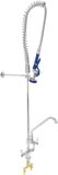 MonsterShop Monster Group BV Pre-rinse commerciële kraan - RVS - 47" slang - met 12" vulkraan