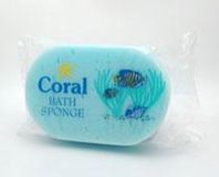 Coral Sponge Bath Sponge - 1 Pc