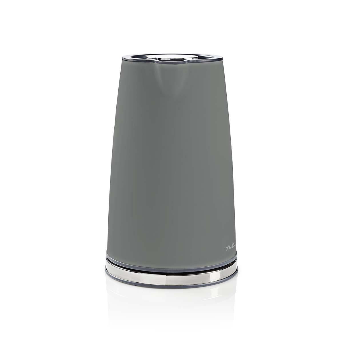 Nedis Waterkoker - 1.7 l - Grijs - 2200W