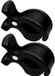 Sipo - Clips universelles pour poussette - Lot de 2 - Noir
