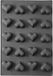 HENDI Hartvormige siliconen bakvorm – 570x375x35 mm – antiaanbak – vaatwasser- en magnetronbestendig