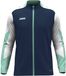 JAKO Dynamisch polyesterjack voor dames, marine/wit/mint, M