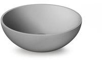 ZEZA Element Waskom - 41x41x14cm - solid surface - mat licht grijs