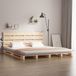 Maison Exclusive - Lit avec matelas, 180 x 200 cm, pin massif