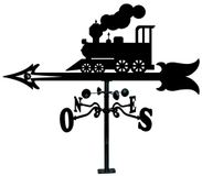 Arthifor luifel dak locomotief zwart mat