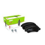 Valeo Set van 4 Remblokken Expert 301464A, Vooras