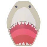 Splash About Soaked Junior Kickboard Shark Grey