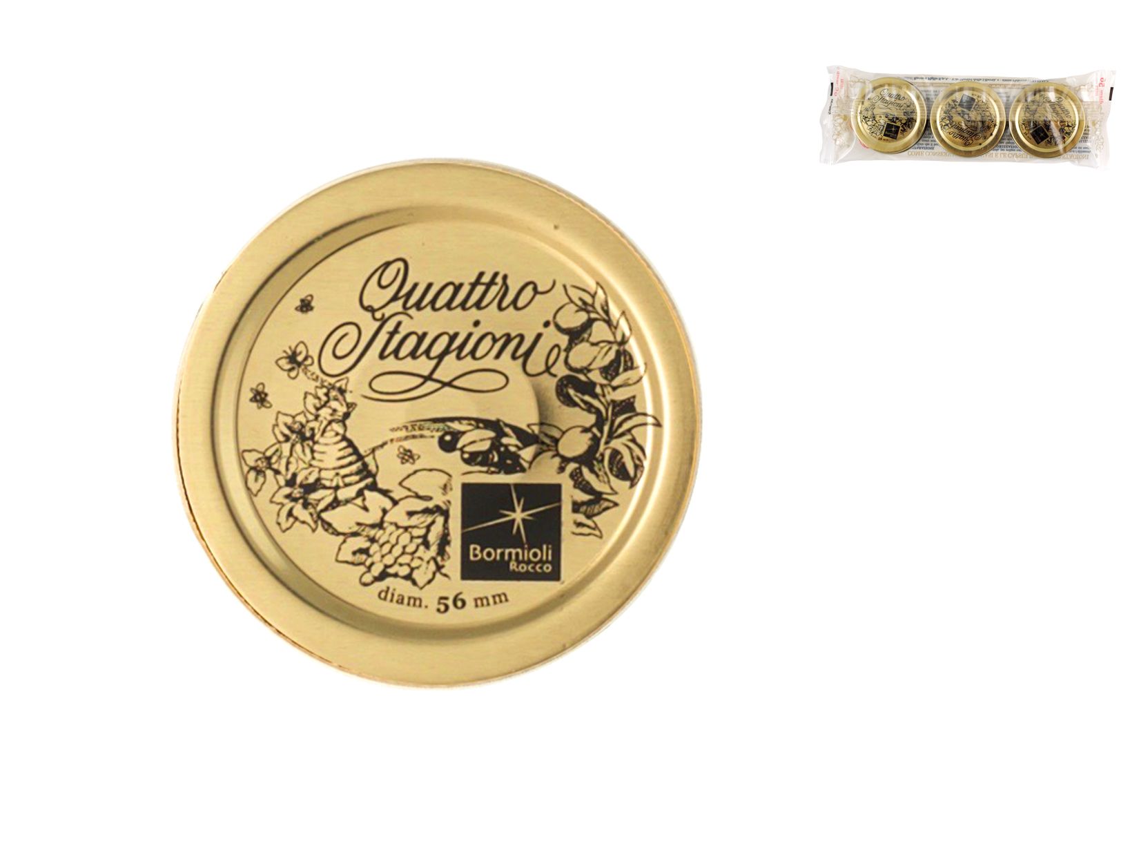 BORMIOLI ROCCO 8001023964616 - Weckaccessoires - multi - 3 stuks