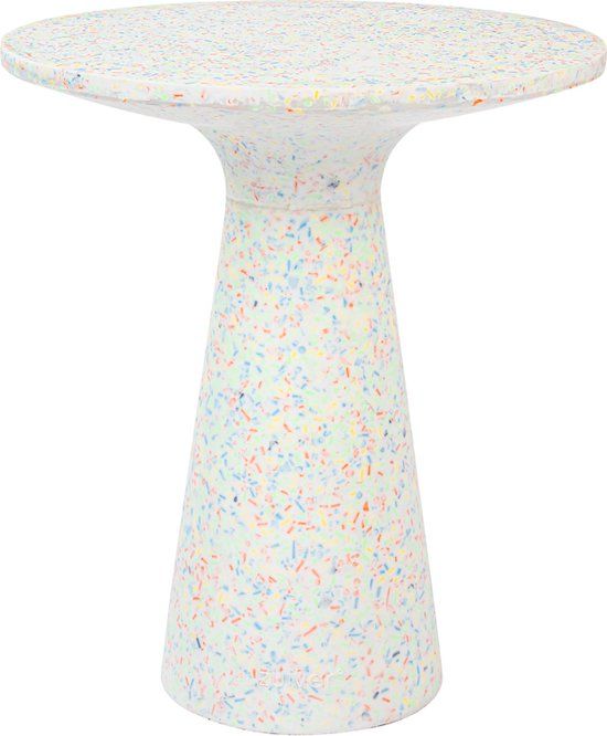 Zuiver Victoria Bijzettafel Rond 40 cm - Multi colour
