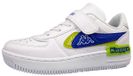 Kappa Chaussures enfants garçons chaussures basses velcro baskets blanc loisir