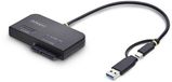 StarTech USB-C/USB-A naar M.2 NVMe en 2.5in/3.5in SATA Adapter, 10Gbps, Tool-Free Externe SSD Hard Drive Lezer, B+M/M-Key