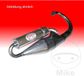 Leovince pot d'échappement pour Peugeot 50 Trekker MetalX Scooter après 2003 4055 Neuf Gris