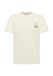 MUSTANG Shirt 'Austin' donkerblauw / oranje / offwhite