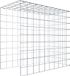 Gabionne de fixation Type 4 100 cm x 90 cm x 50 cm (L x H x P), maille 10 cm x 10 cm, C-Ring