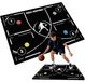Tapis d'entraînement de basketball, antidérapant et spacieux