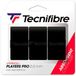 Tecnifibre Pro Players Overgrip 12 Units Noir Polyester Tennis
