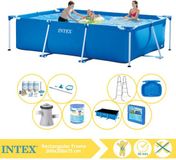 Intex Rechthoekig Frame Zwembad - 300 x 200 x 75 cm - Blauw