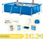 Intex Rechthoekig Frame Zwembad - 300 x 200 x 75 cm - Blauw