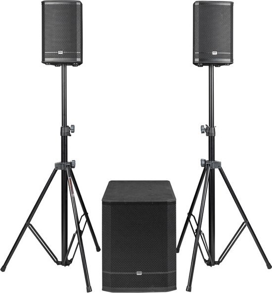 DAP Audio Pure Club 15 speakerset met DSP