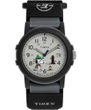 Timex Peanuts Camper TW4B29100 Montre - Textile - Noir
