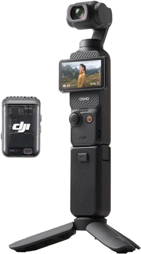 DJI Osmo Pocket 3 Creator Combo - 4K Action Camera - Black