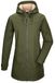 G.I.G.A. DX Dames Gebreide Fleece Parka met Capuchon GW 37 WMN KNTFLC PRK, Olivgrün