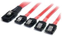 Startech.com 50 cm Mini SAS Serial Attached SCSI SFF 8087 naar 4x SATA adapterkabel