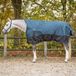 QHP Deken QHP Turnout Collection Halve Hals 150gr Blauw - 155/205