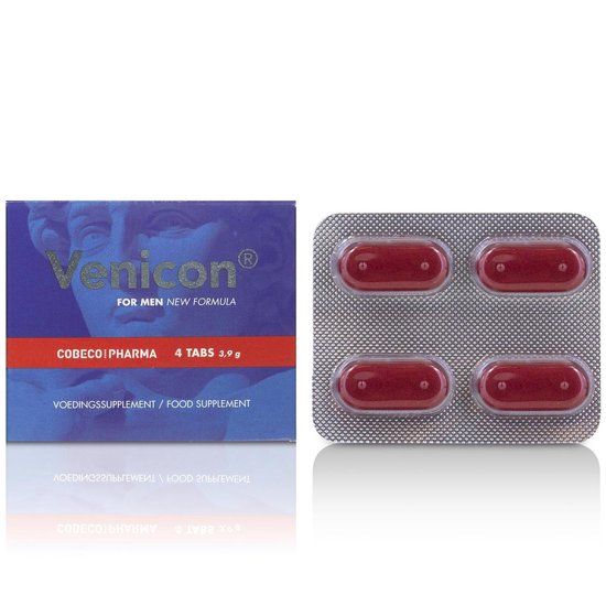 Cobeco Pharma Venicon for Men - 4 Tablets - Cobeco Pharma