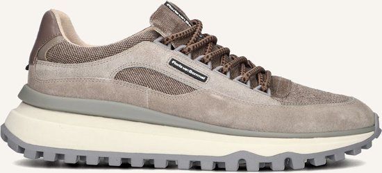 Floris van Bommel Sfm-10248 De Gripper Sneakers - Nubuck - Heren - Taupe - Maat 40