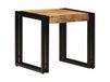 Maison Exclusive - Table basse marron, 40 x 40 x 38 cm, manguier massif