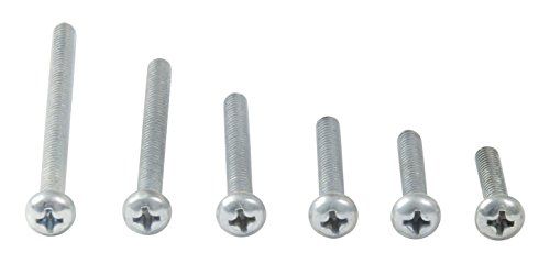 Gardner Bender SK-832T Screw Set - 8-32 Round Head Phillips - Assorted Sizes - 135 pc. Kit