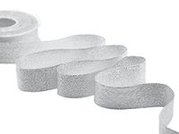 Furlanis N1125/O/A_101_25 zilverfolie lint, zilver, 11.00x11.00x4.50 cm