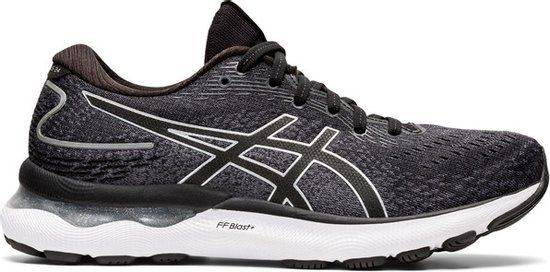 ASICS GEL-Nimbus 24 Dames - Sportschoenen - Hardlopen - Weg - zwart/zilver/wit - Maat 37