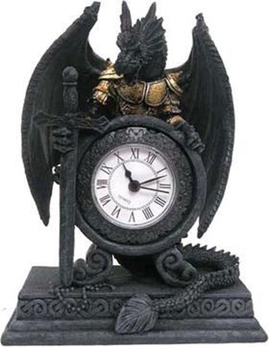 Puckator Klok Draak in Pantser - Wandklok - 2022