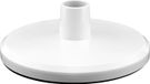 Merkloos Hayward Zwembadstofzuiger Skimmerafdekking - Bodemdiameter 20 cm - ABS Materiaal - Inclusief Adapter 3,8 cm - Wit