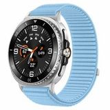 Samsung Galaxy Watch 8 Classic 46mm Nylon Ribbelbandje Blauw