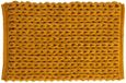 5Five Extra Dikke Kabels Badmat - Okergeel - 50 x 75 cm