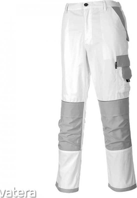 Portwest KS54 Craft Painters Pro Werkbroek - Wit/Grijs - Maat XXXL