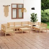 Maison Exclusive - Ensemble de jardin pour 8 personnes, en pin massif