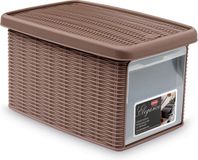 Stefanplast Elegance Opbergmand Taupe Maat S