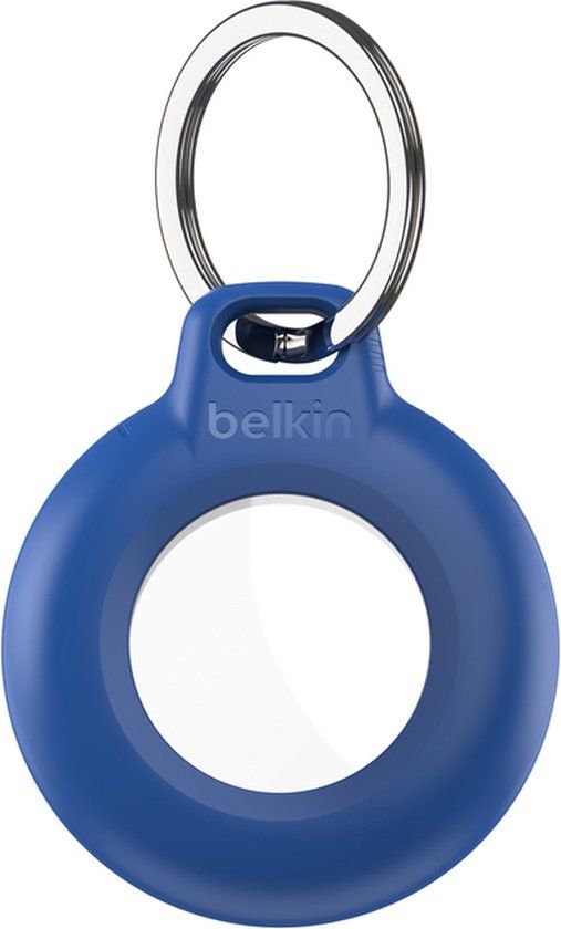 Belkin Waterdichte AirTag‑houder met sleutelring - blauw