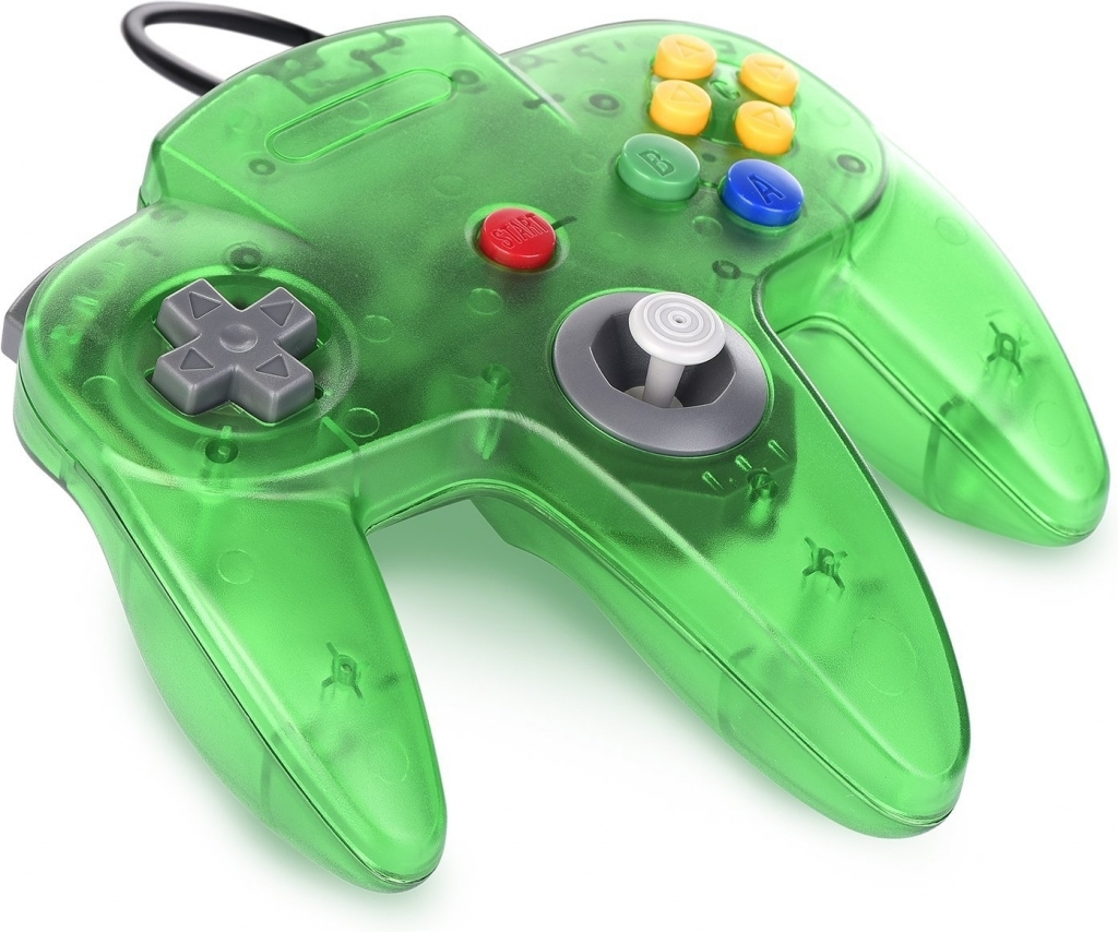 Teknogame Nintendo 64 Controller Groen Transparant