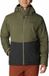 Columbia Point Park™ Regenjack Met Volledige Rits Groen XL Man