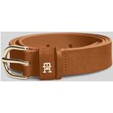 Tommy Hilfiger Riem Leer Unisex Cognac