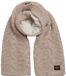 Superdry Cable Sjaal Oaty Beige Fleck Vrouw